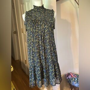 Wild Fable black floral dress.